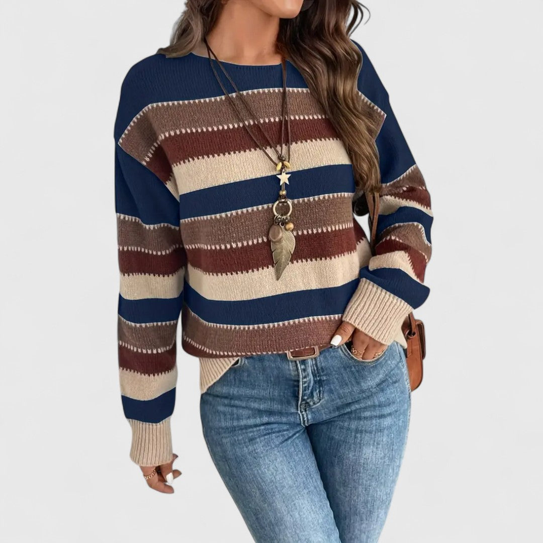 Sophie – Striped Casual Sweater