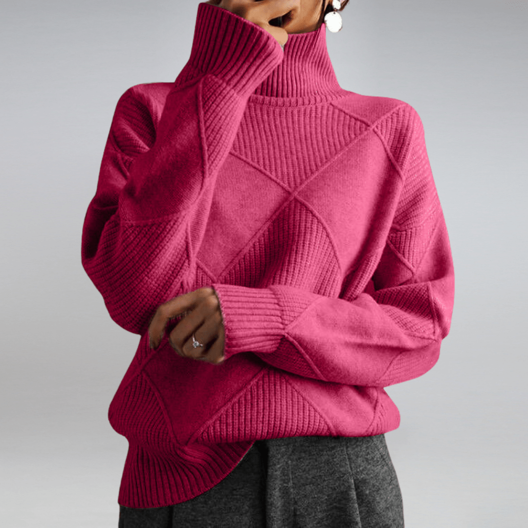 Joanne - Soft turtleneck sweater